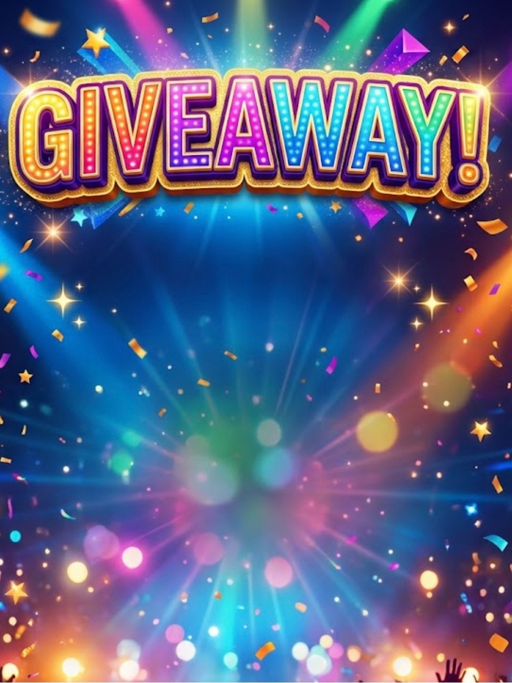 Giveaway on Live Show- Do not bid